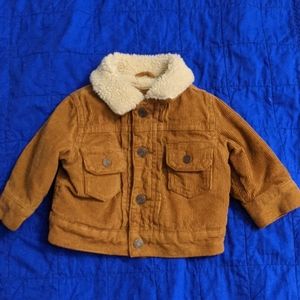 Baby Gap Corduroy Sherpa Jacket